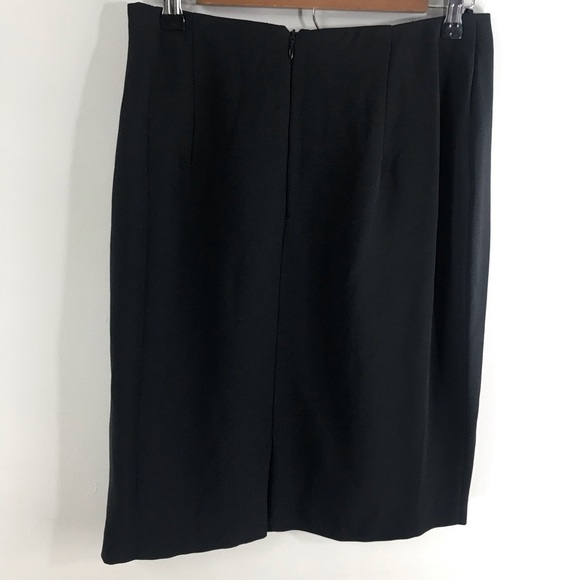 CASADEI Vintage Black Beaded Floral Fringe Cocktail Blazer Jacket Skirt Suit Set - Picture 12 of 16